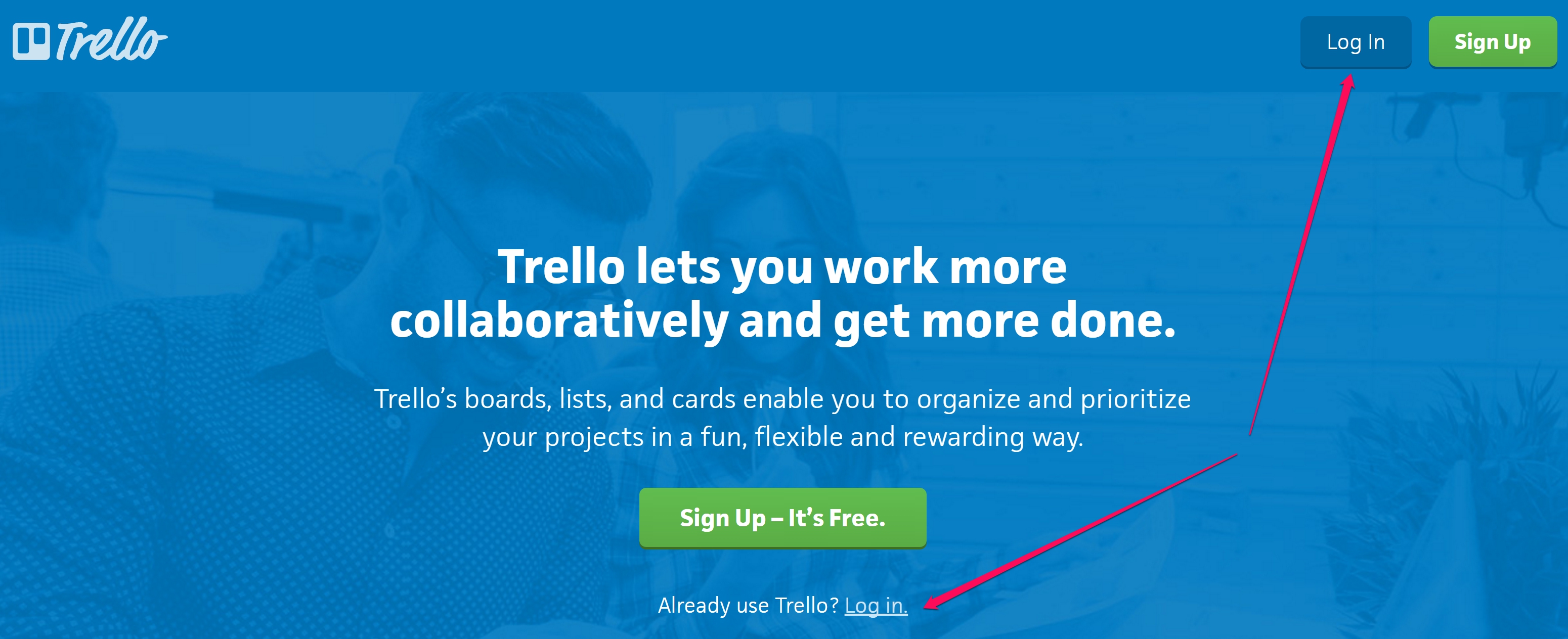 Trello login Craft Your Content
