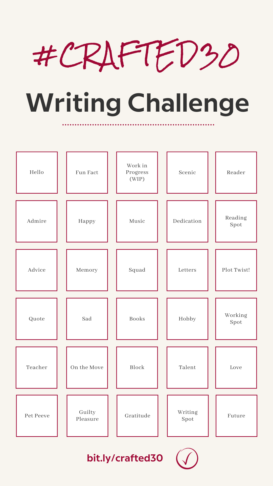 creative writing challenge ideas